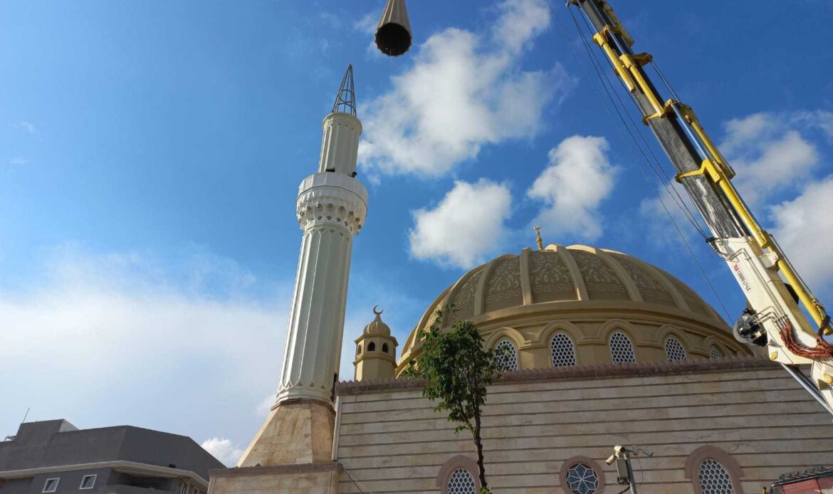 Avizeciler Sanayi Sitesi Cami Çelik Minare